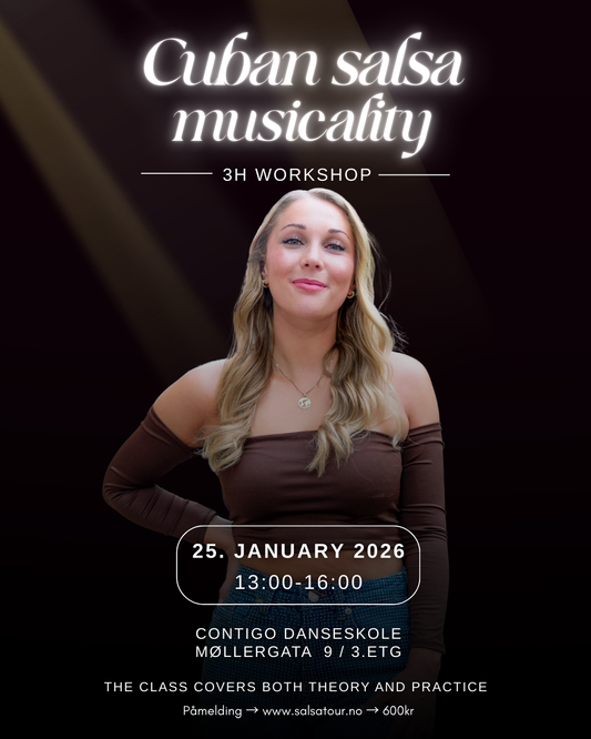 Cuban salsa musicality workshop